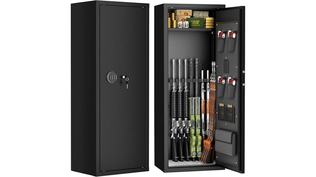 10 rifle digital keypad safe