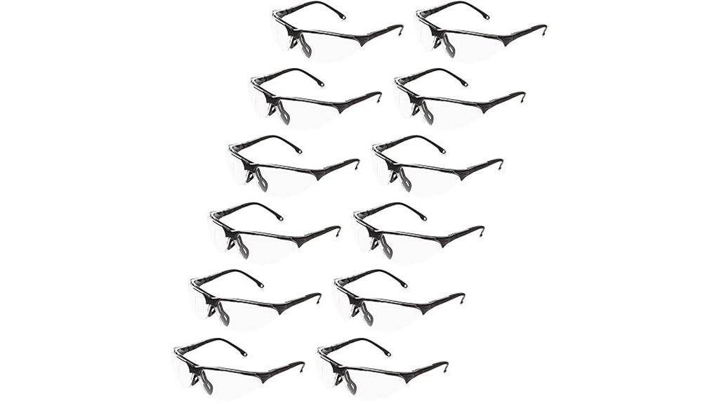 12 pack anti fog safety glasses