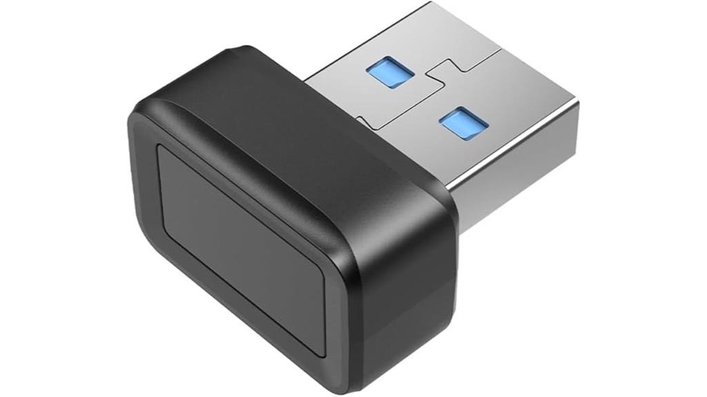 360 degree fingerprint reader