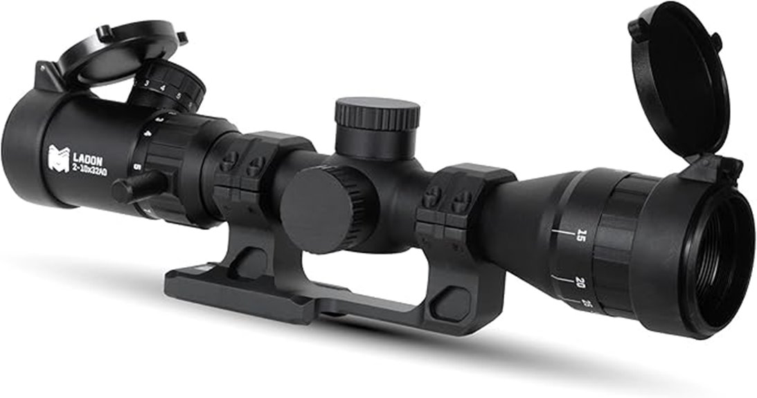 adjustable ao rifle scope