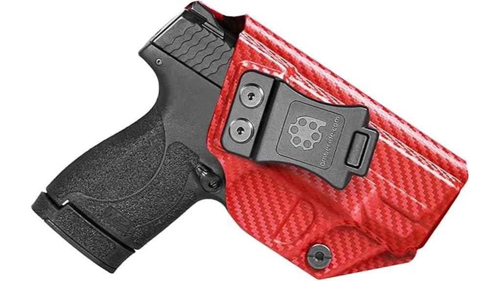 adjustable iwb kydex holster