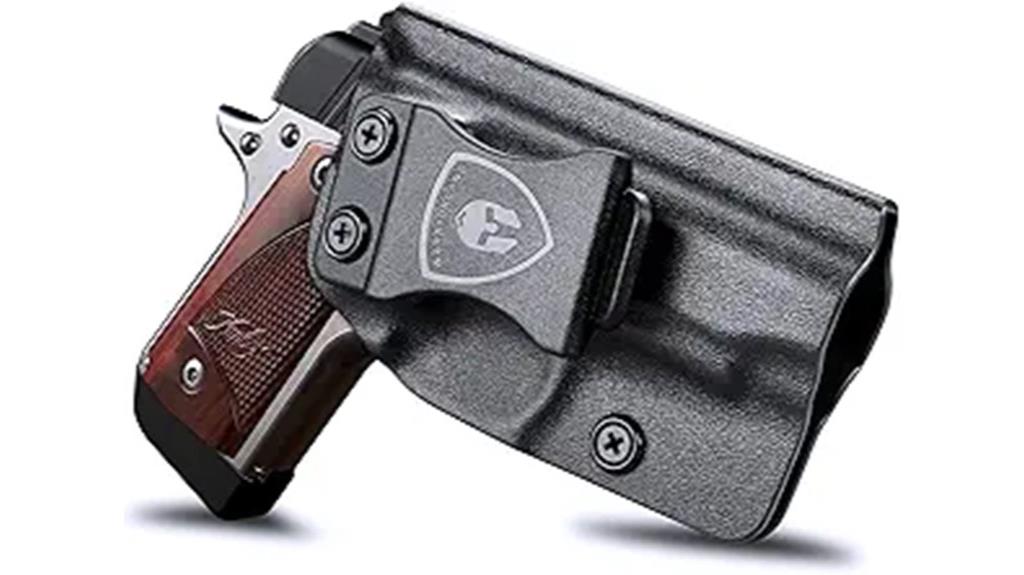 adjustable kydex iwb holster