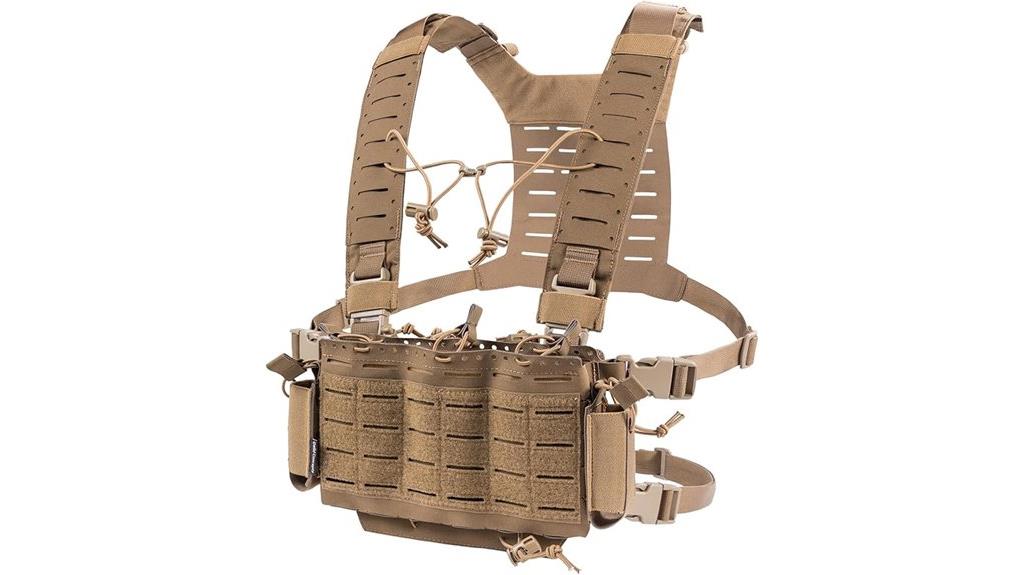 adjustable molle airsoft vest