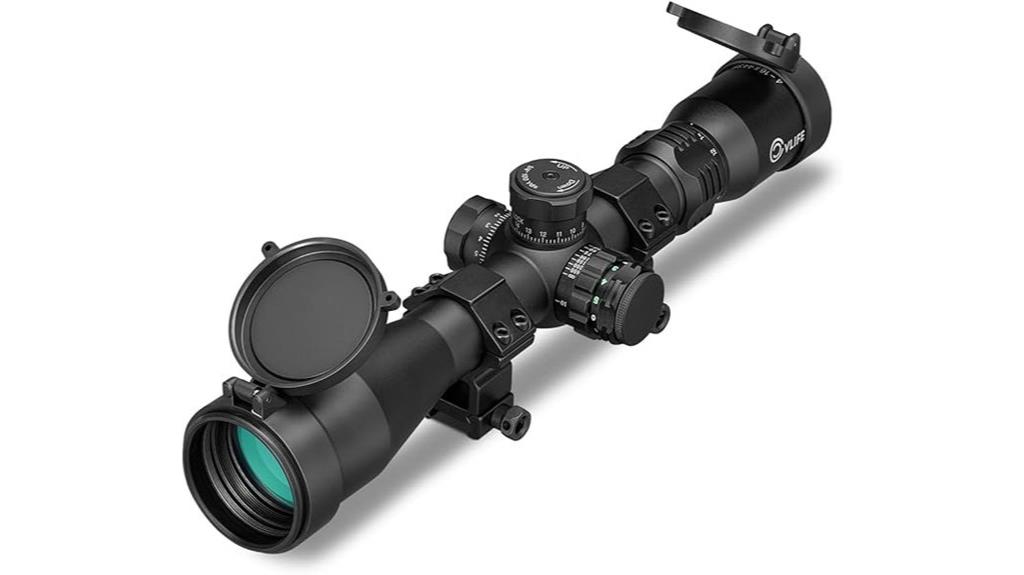 adjustable parallax rifle scope