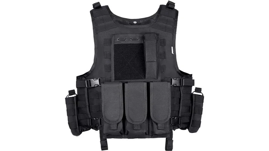 adjustable tactical airsoft vest