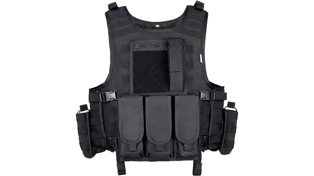 adjustable tactical airsoft vest
