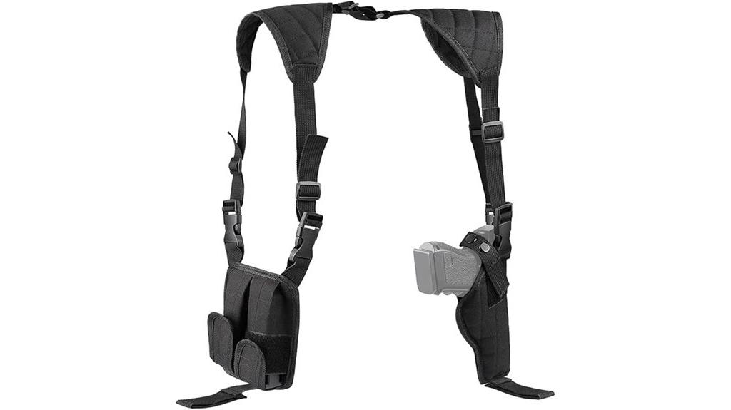 adjustable vertical gun holster