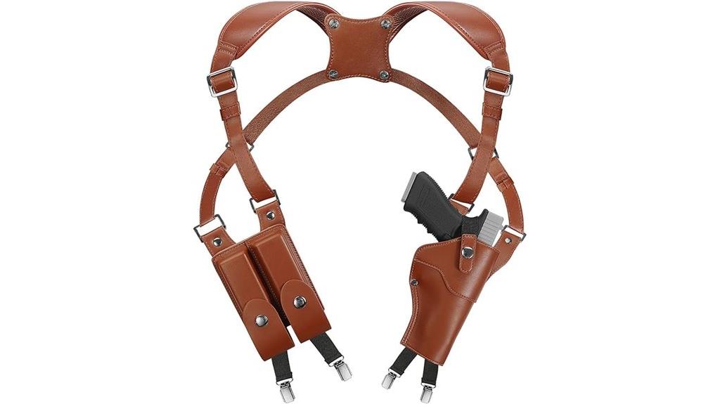 adjustable vertical shoulder holster