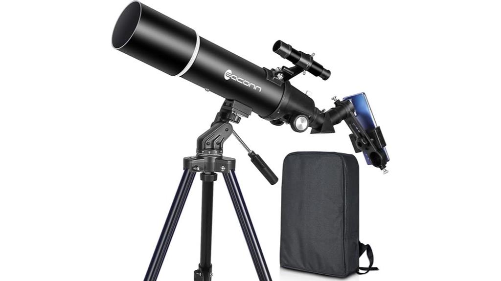 adult astronomy refractor telescope
