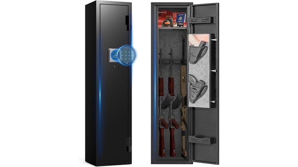 alarmed digital gun safe