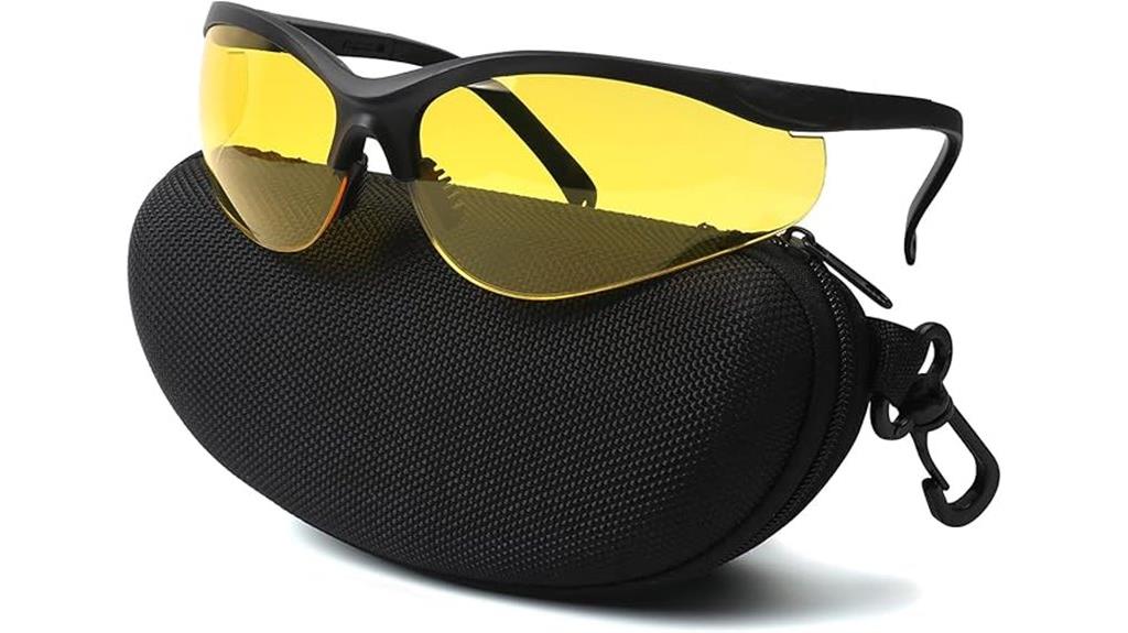 anti fog safety shooting glasses