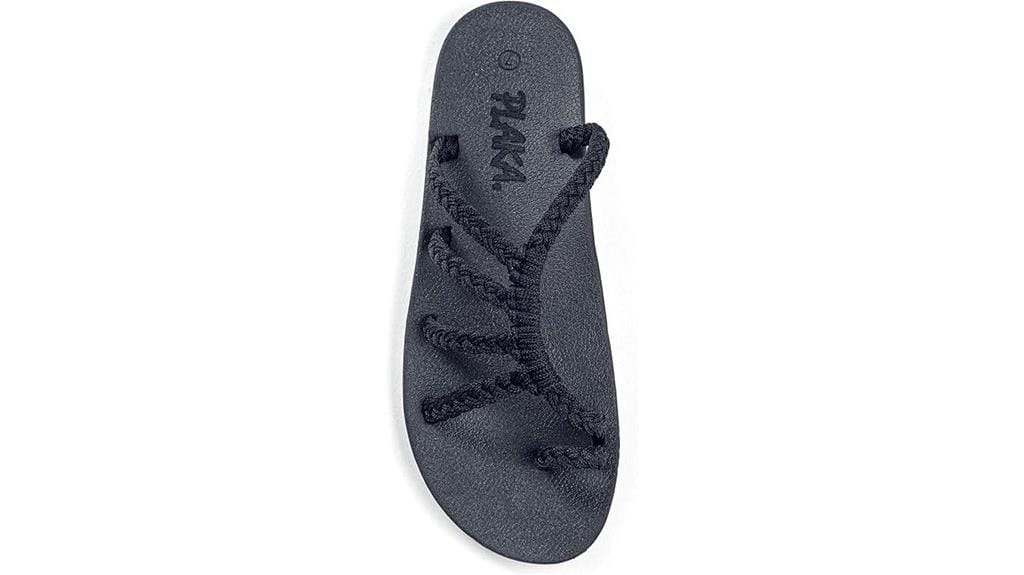 arch support flip flops