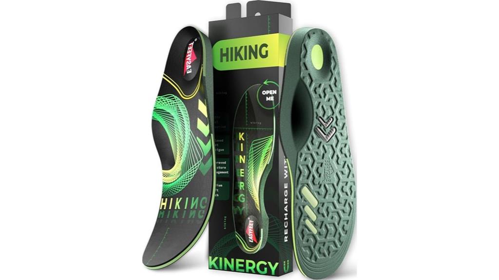 arch supported hiking boot insoles