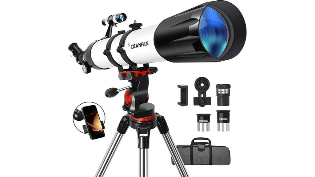 astronomy telescope with tripod
