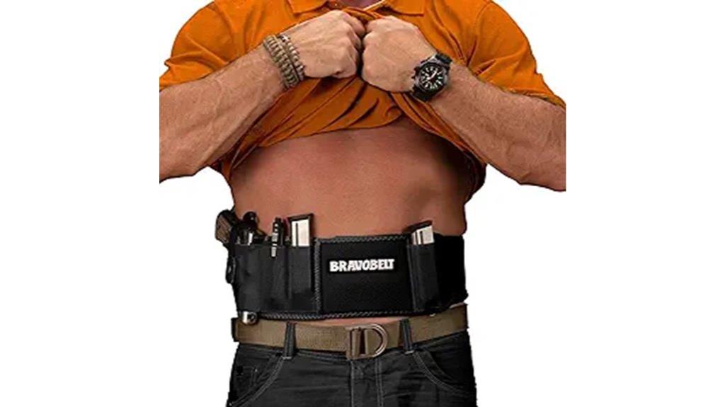 athletic running belly band