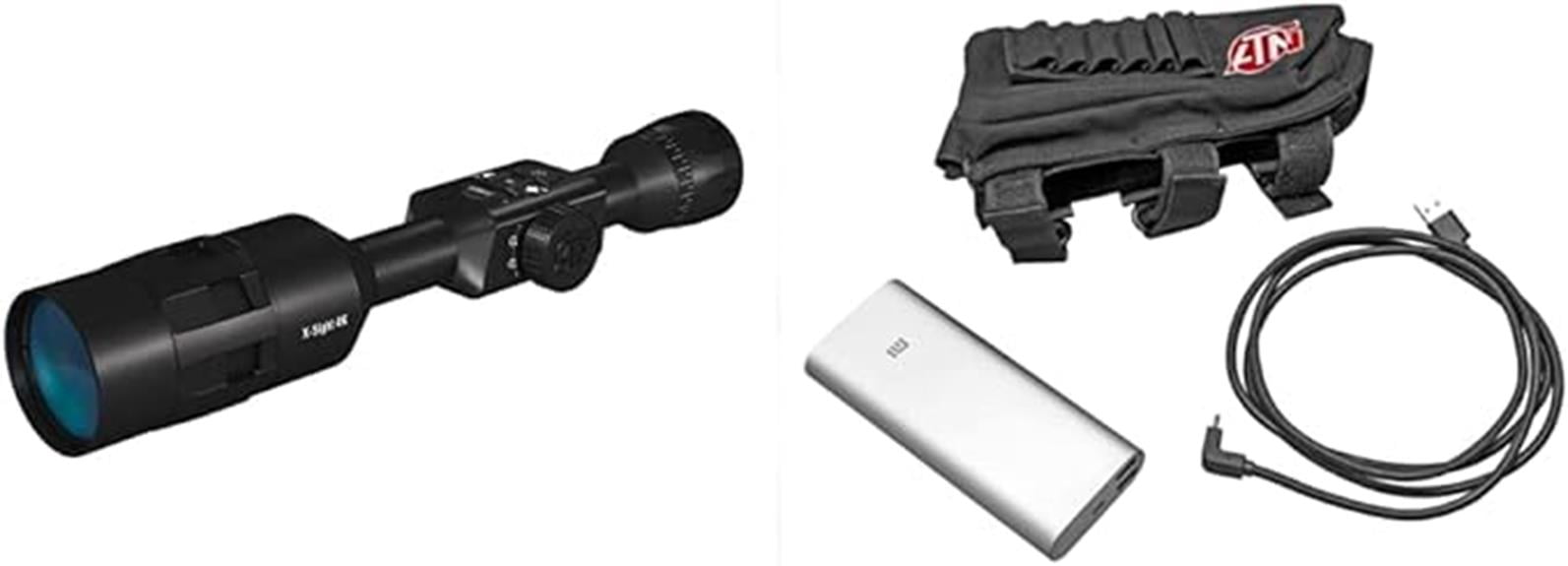 atn x sight 4k pro hunting scope kit
