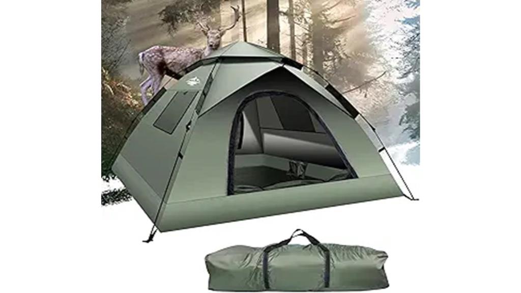 automatic camping pop up tent