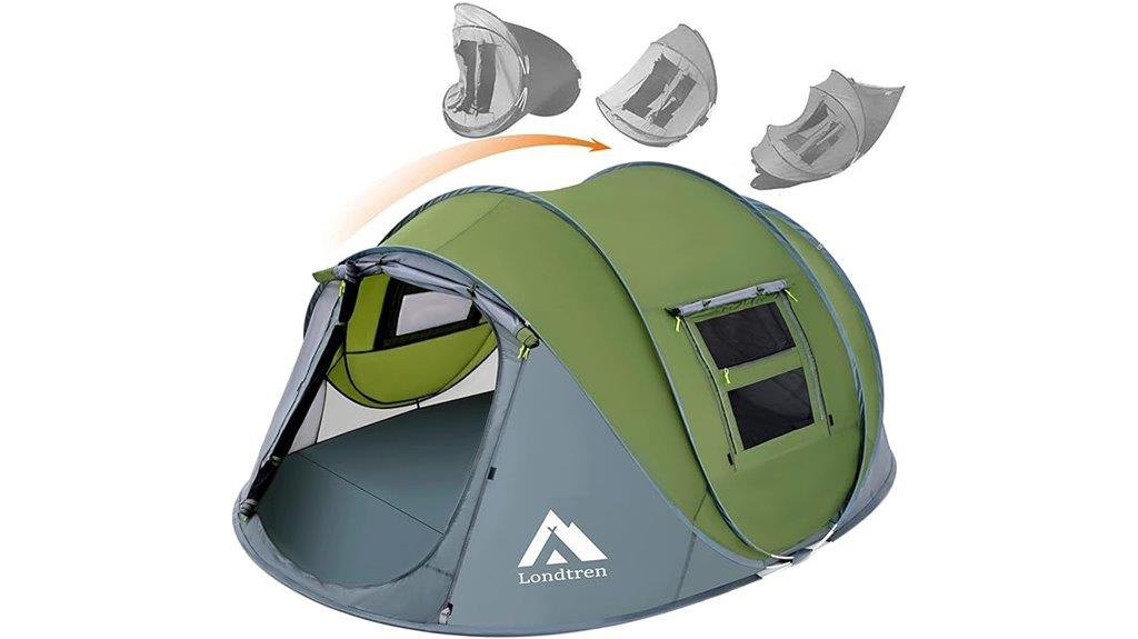 automatic waterproof pop up tent