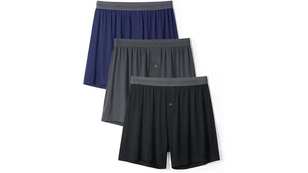 bamboo rayon boxer shorts