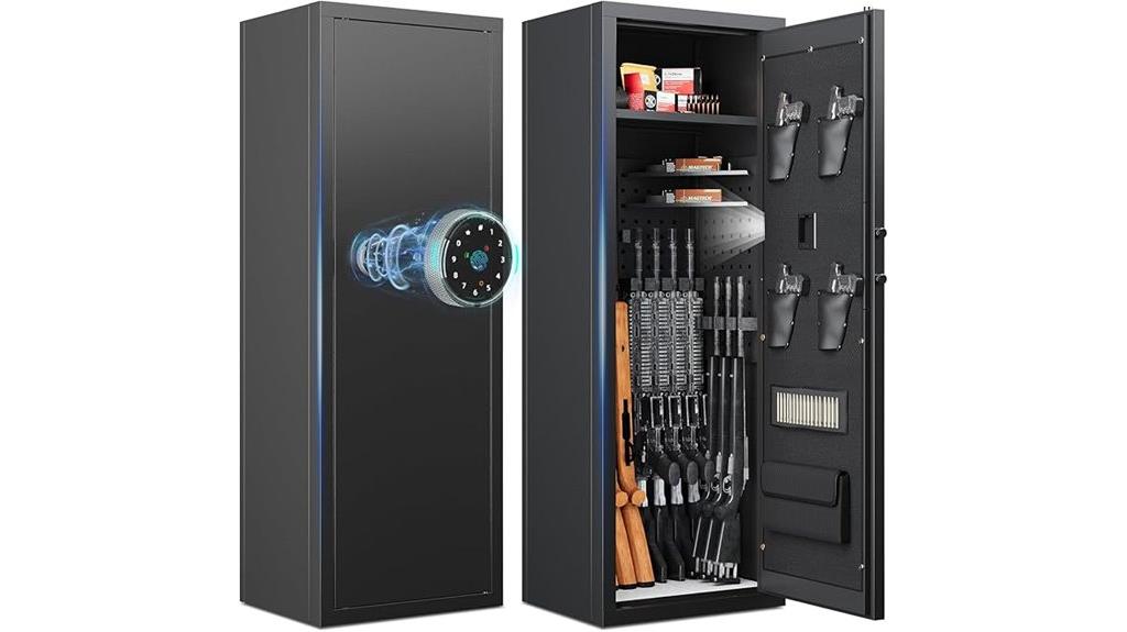biometric fingerprint gun safe
