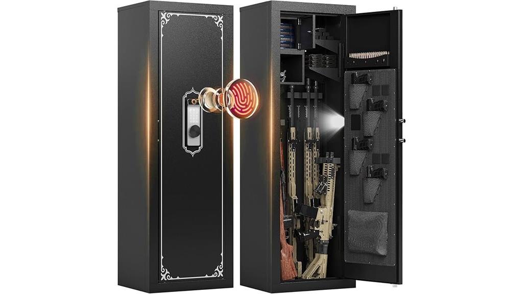 biometric lock gun safe