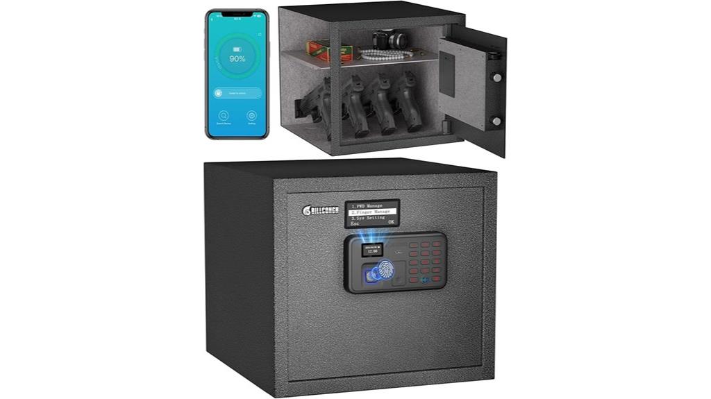 biometric pistol storage solution