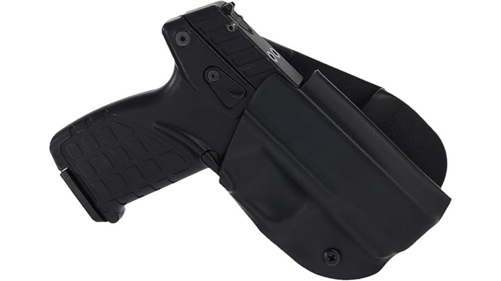 black owb paddle holster