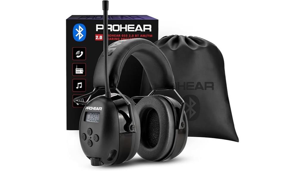 bluetooth hearing protection headphones