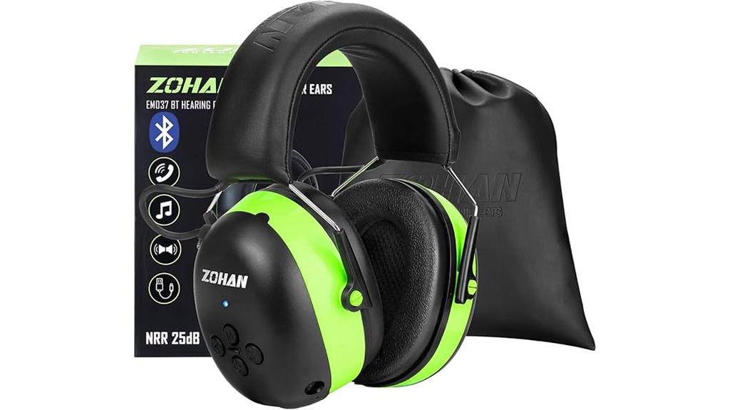 bluetooth hearing protection headphones