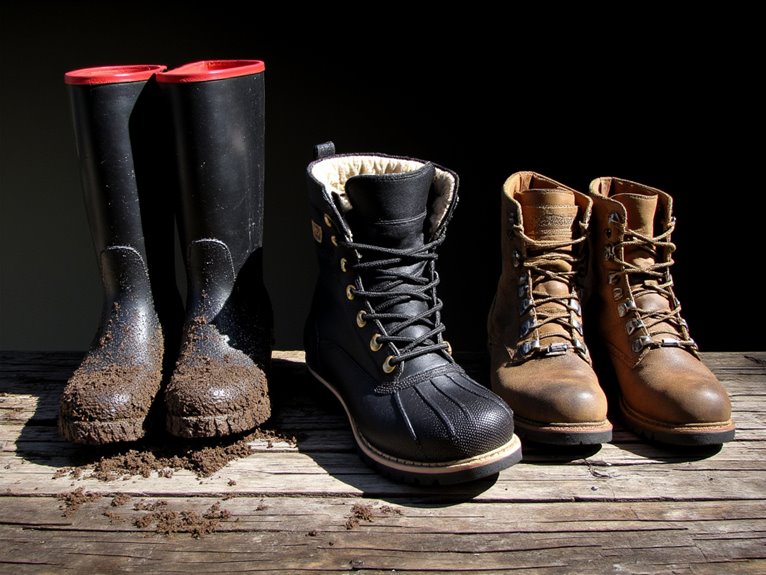 Choosing Boots for Mud, Snow, and Rough Terrain