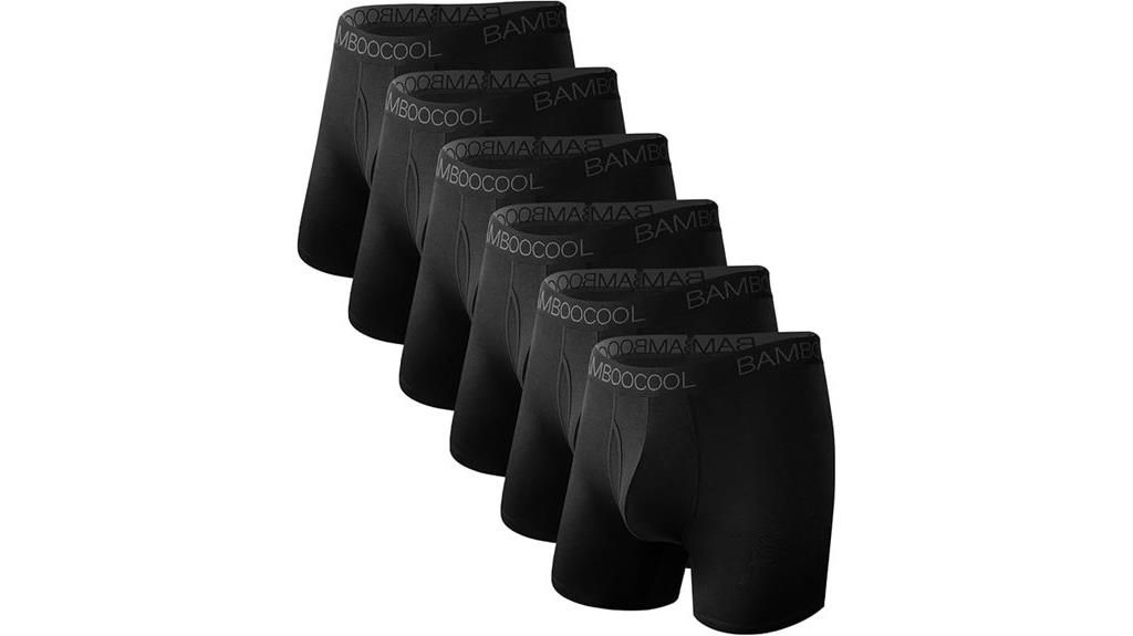 breathable bamboo boxer briefs