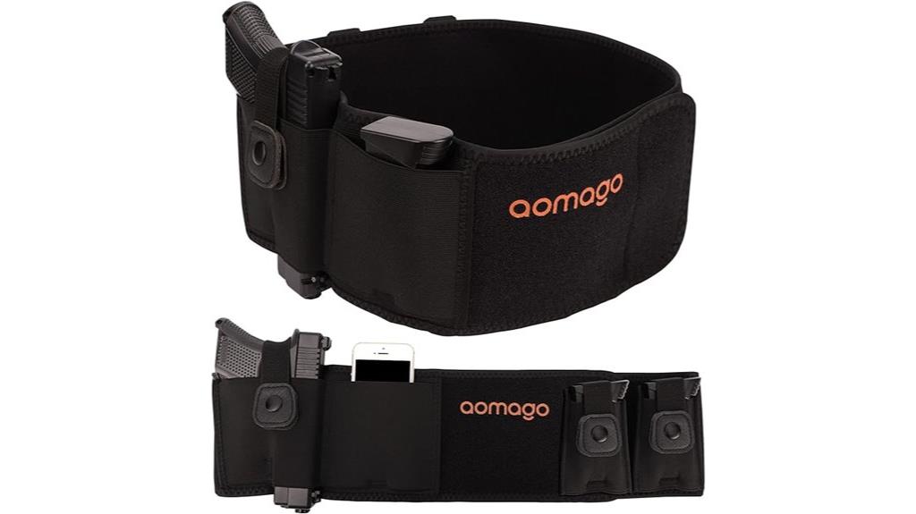 breathable neoprene waistband holster