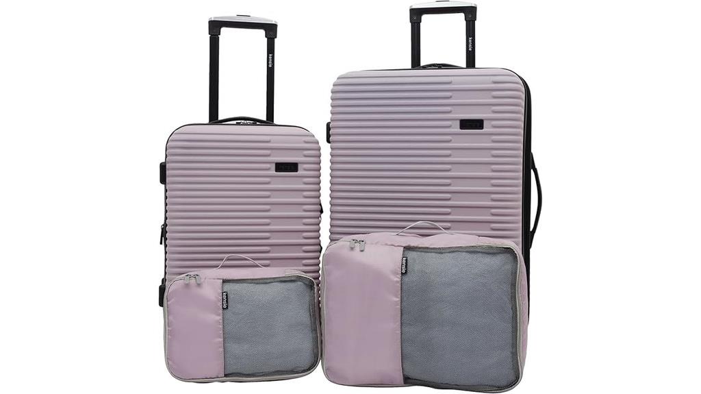 burnished lilac travel set