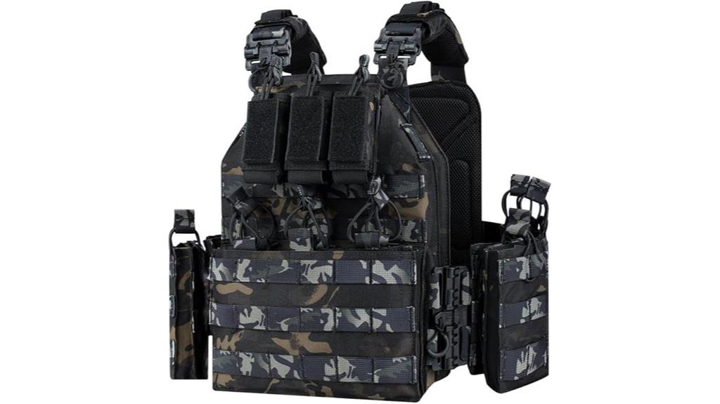 camo tactical outdoor vest