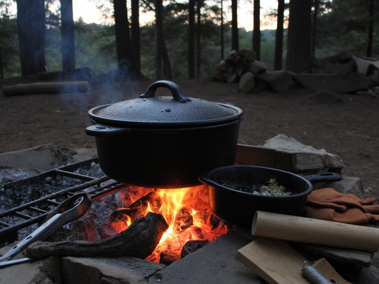 camp dutch oven techniques