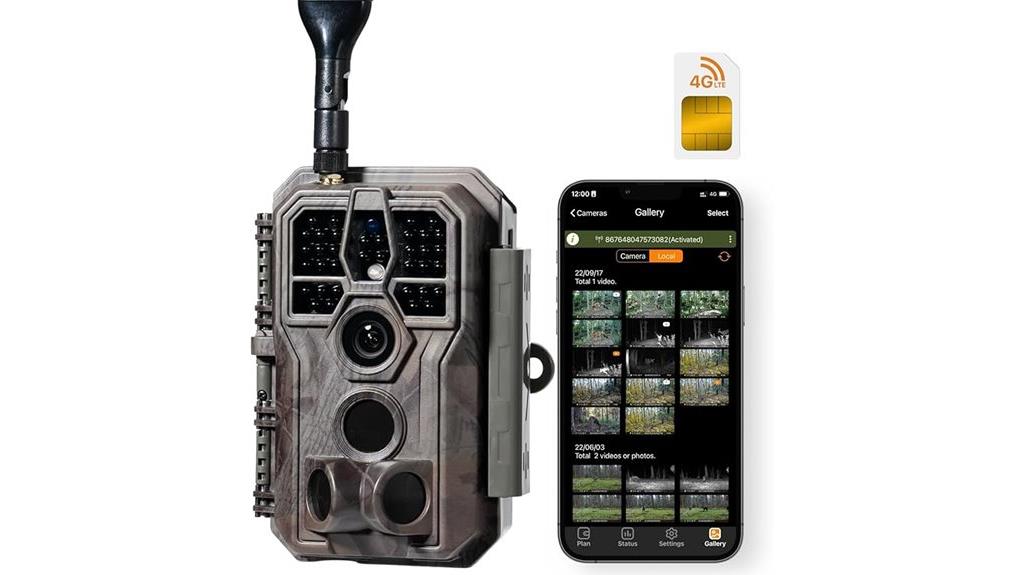 cellular trail camera connectivity
