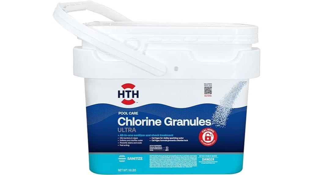 chlorine granules for pool