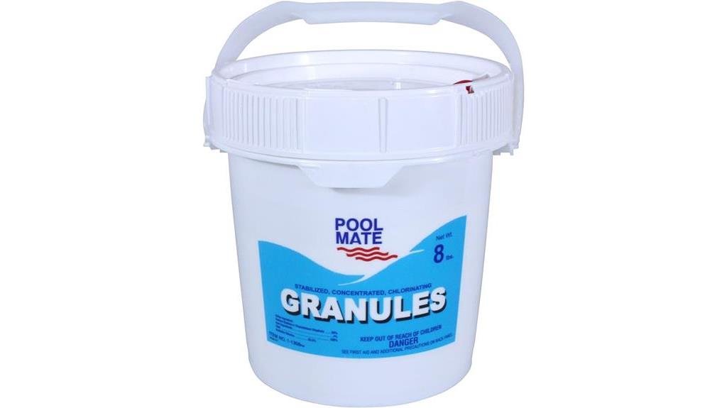 chlorine granules for swimming pools