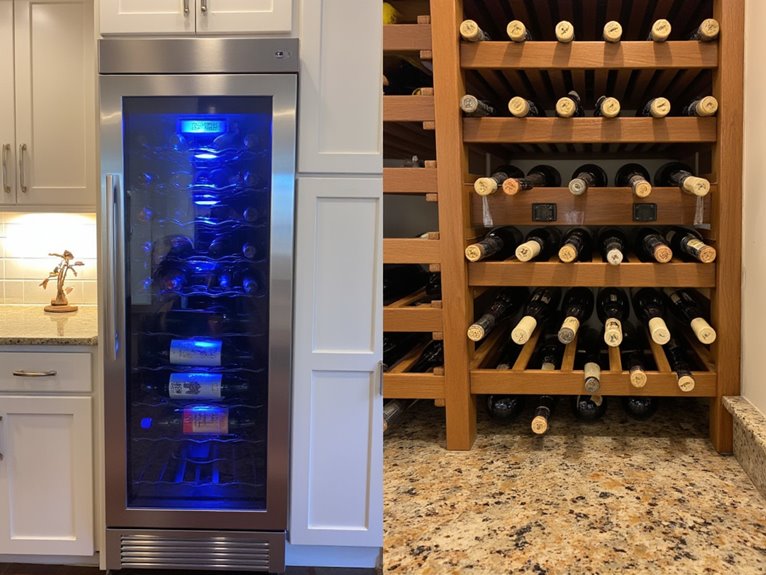 Wine Coolers vs. Wine Racks: Which One Is Right for You?