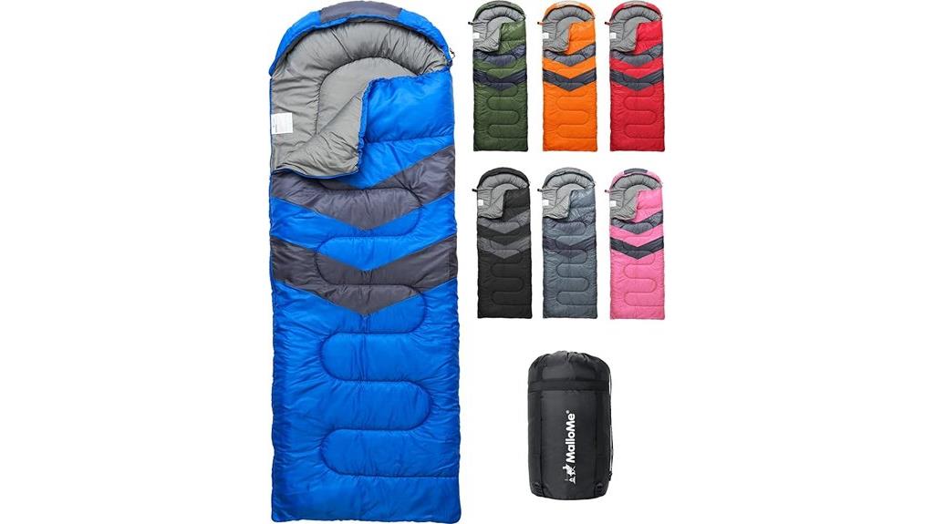 cold weather camping sleeping bags
