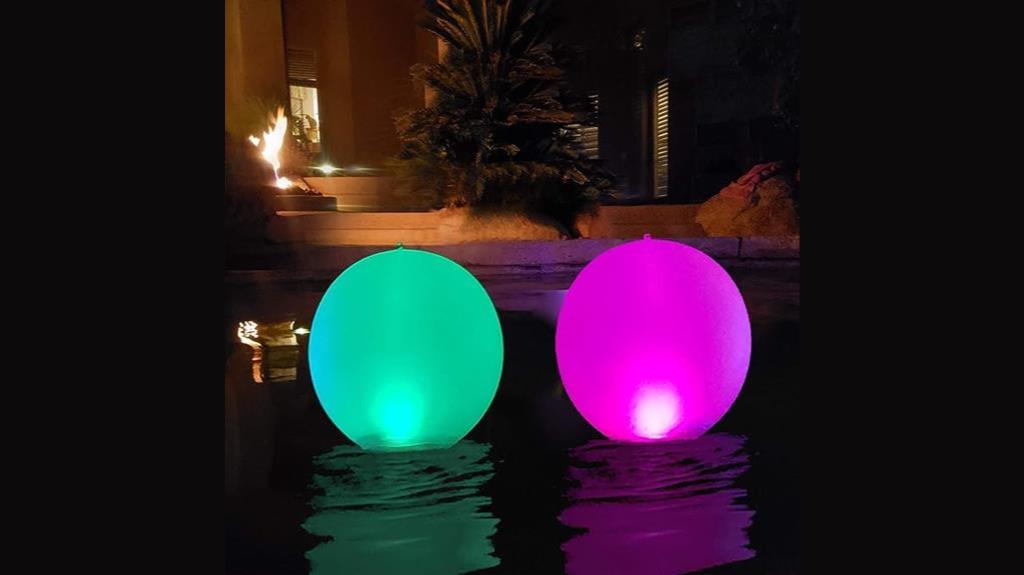 color changing solar pool lights