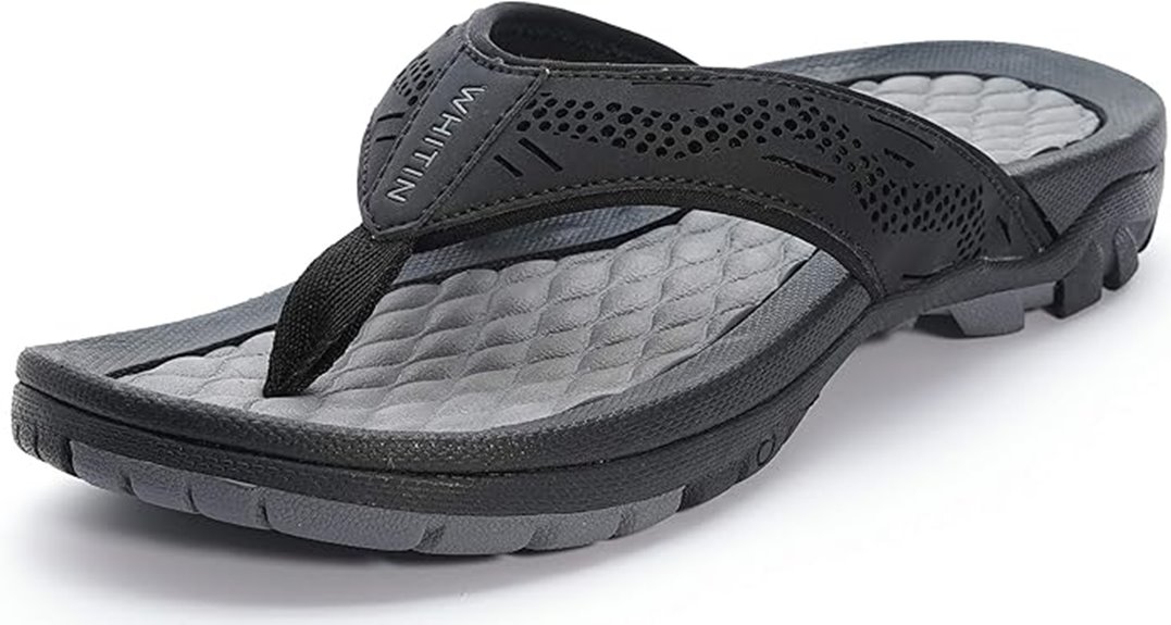 comfortable arch support sandals