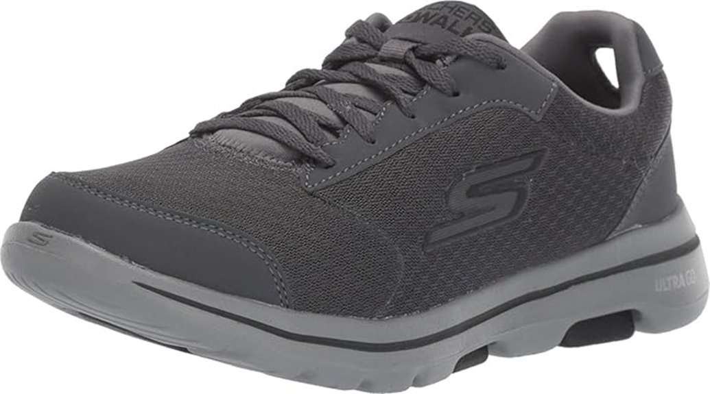 comfortable athletic walking sneaker
