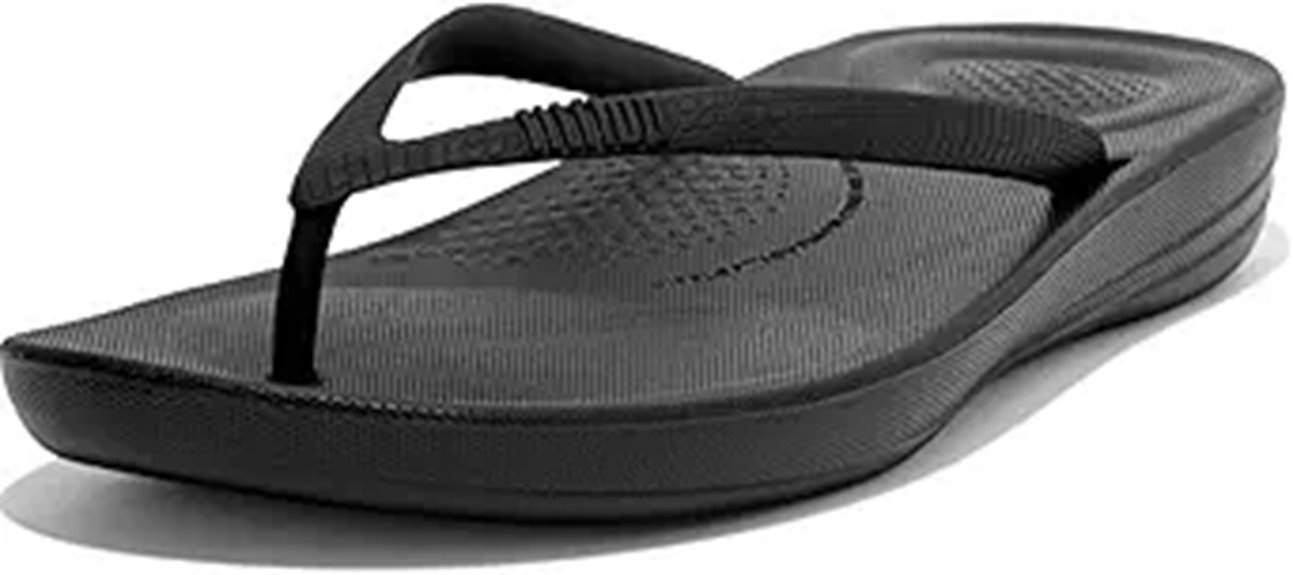 comfortable ergonomic flip flops