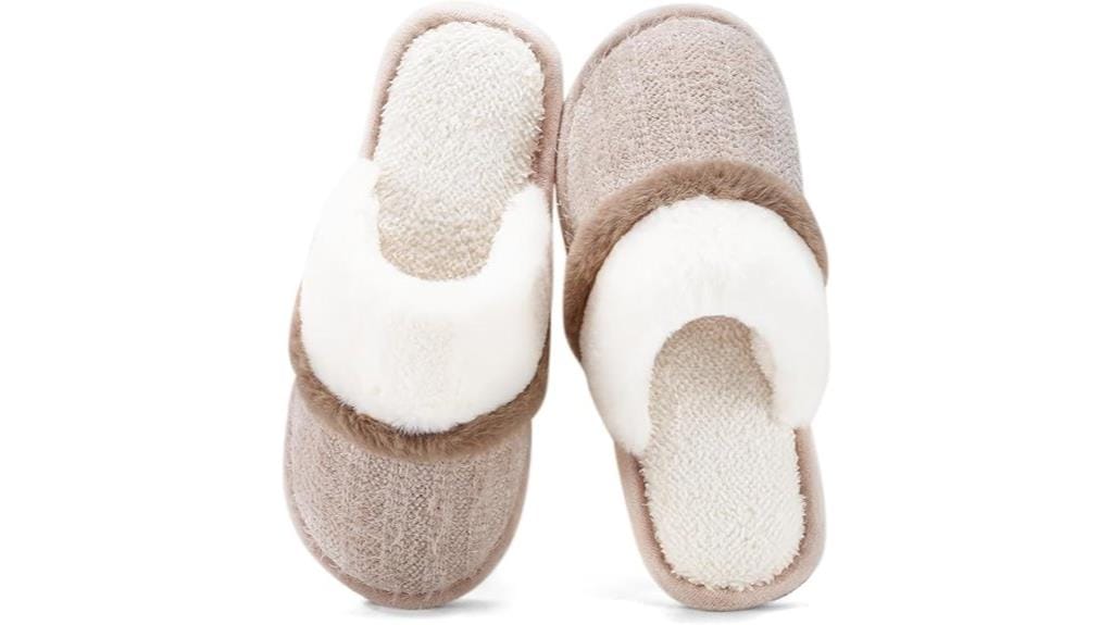 comfortable memory foam slippers
