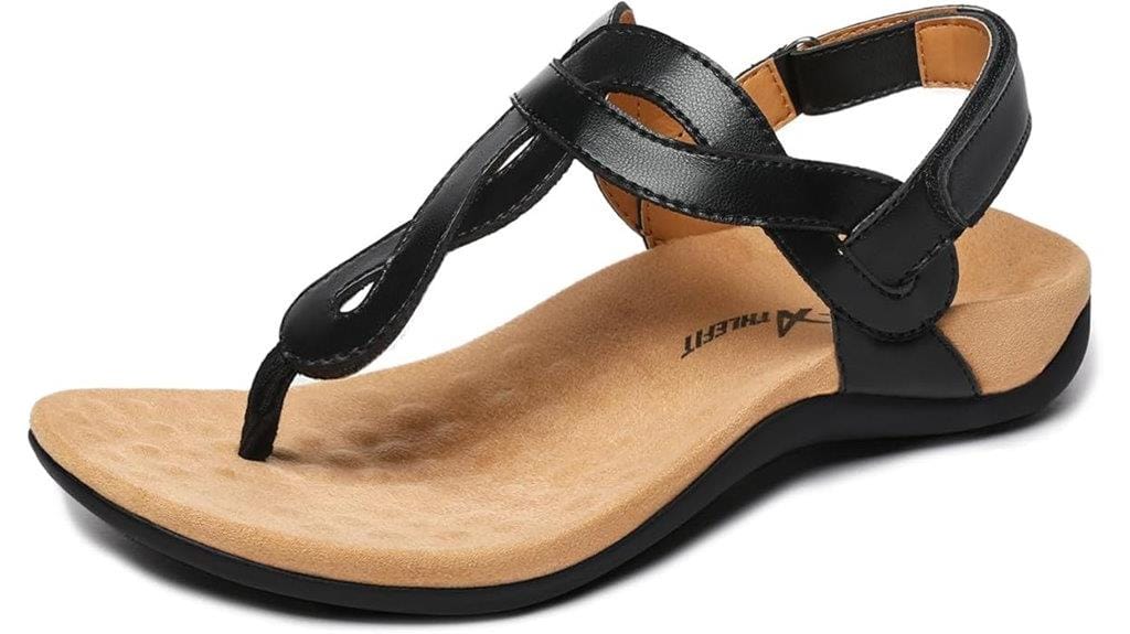 comfortable orthopedic arch sandals