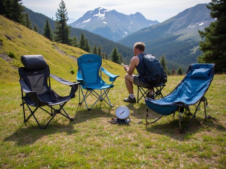 Choosing Camping Chairs & Cots: Lumbar Support, Pack Weight, and Comfort