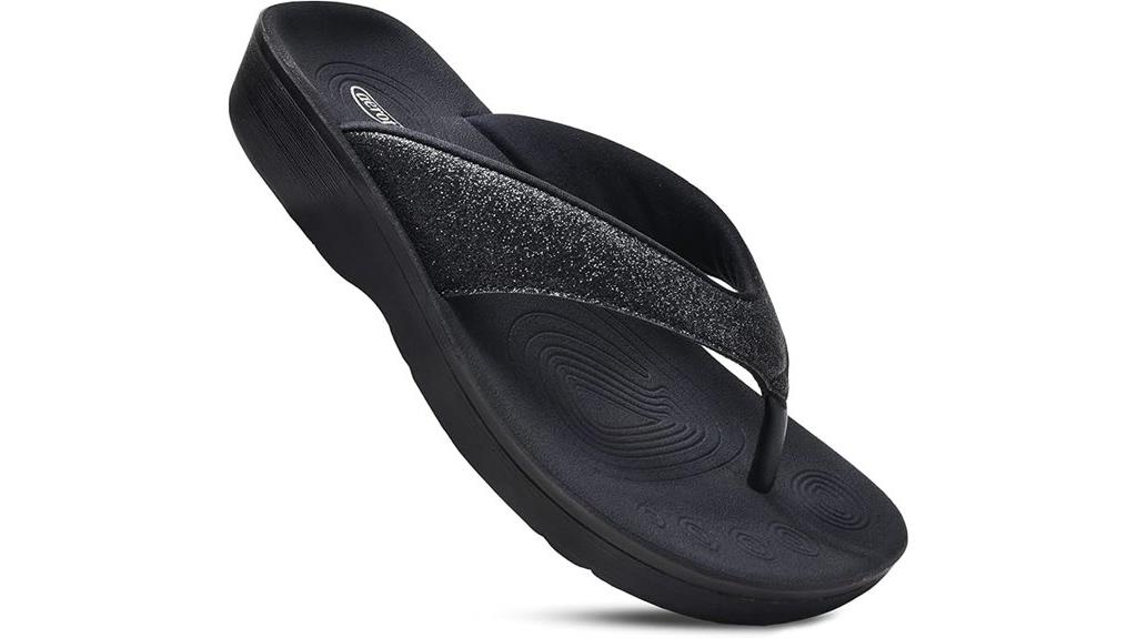 comfortable recovery flip flops
