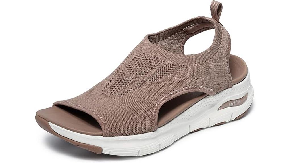 comfortable slip on sandals