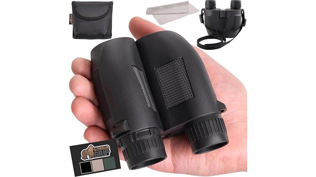 compact binoculars with strap